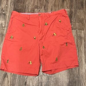 Polo Ralph Lauren Classic Fit Chino Shorts Embroidered Cricket Squash Men 38